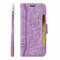 Miniatyrbilde 2 av 4: for Huawei nova Y70 / Y70 Plus / Enjoy 50 BETOPNICE Dobbeltsidig Spenne Lær Telefonveske - Perfekt Purple