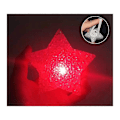 Miniatyrbilde 1 av 5: PVC Nattelys Stjerneformet Lys Barnegave til Ferie og Bursdag - Perfekt Red light-plus wrist strap 10CM