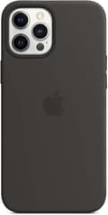 Silikonskal Kompatibelt med Iphone 12 Pro Max - Perfekt Black