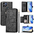 Miniatyrbillede 1 af 5: PU-pungcover kompatibelt med Infinix Smart 6 / Smart 6 Plus - Perfet Black
