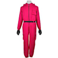 Miniatyrbillede 1 af 6: Squid Game Costume - Cosplay Suit - Perfet Red xs