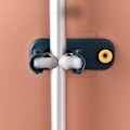Miniatyrbillede 7 af 10: 4 STK Vægmonteret Køkken Opbevaring Moppe Organizer Holder Clipkrog - Perfet 4PCS