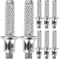 Miniatyrbillede 2 af 3: 8 stk. Stok Tip Wolframstål Vandrestav Tip Vandrestok Fod-Perfekt