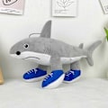 Miniatyrbild 5 av 5: Tralalero Tralala Haj Leksak Plysch Tun Tung Tung Sahur Leksak Docka Brainrot Djur-Perfet Shark 1pcs