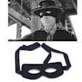 Miniatyrbilde 5 av 5: 4 Halloween Masker Zorro Øyemaske COS Rollespill Zorro Halvmaske - Perfekt
