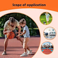 Miniatyrbilde 3 av 5: Handleshh Stille Skum Basketball Dribbling Innendørs Stille Basketball - Perfekt Orange Cloud 21cm