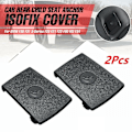 Pikkukuva 2 / 5: 2X Sopii - F20 F30 F31 E84 E87 3-sarjan takaistuimen lastenistuimen kiinnike ISOFIX-suojus 52207319686 Black
