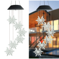 Miniatyrbilde 1 av 6: Snowflake Wind Chime anheng - Perfet