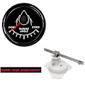 Miniatyrbillede 1 af 5: 52mm Marin Rorposition Indicator Vandtæt Rød Baggrundsbelysning med 0-190 Ohm Ror-Parringssensor 12v/24vd til Marin Yacht-Perfet BN-sensor