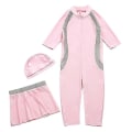 Miniatyrbild 5 av 6: Perfekta flickor Barn Muslimska badkläder Islamiska badkläder Mild hud Burkini badkläder Strandkläder - Perfet pink 9-10 Years