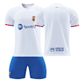 Miniatyrbillede 1 af 3: 23-24 FC Barcelona udebanetrøje Pedride Jong fodboldkamp no number L# no socks