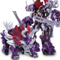Miniatyrbillede 5 af 6: Transformation Bil Robot Legetøj Tyrannosaurus Triceratops Humlebi - Perfet Optimus Prime