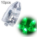 Miniatyrbilde 1 av 5: 10/50 stk Høy Lysstyrke Ballong LED Lys Blinkende Lys Bursdagsfest Dekorasjon - Perfekt Green 10pcs