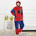 Miniatyrbild 4 av 4: Spiderman Bodysuit Unisex Vuxen Rollspel Kostym Djur Pyjamas Bodysuit Nattkläder - Perfekt XL