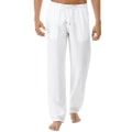 Miniatyrbilde 1 av 2: Yogabukser i lin for menn - Perfet White XL