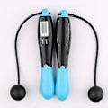 Miniatyrbillede 5 af 5: 1 stk. Trådløse sjippetove Digitalt trådløst sjippetov Fitness Træning Sjippetov - Perfekt Black Blue