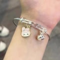 Pikkukuva 9 / 10: Sanrio Kuromi Melody Sarjakuva Rannekoru Pariskunnan paras ystävä Bell - Perfet A One size