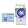 Miniatyrbilde 3 av 5: Mekanisk 24-timers tidbryter med IP53-klassifisering Programmerbar elektrisk tidbryterboks AC 100-240V 15 minutters intervall 96 ganger - Perfekt SUL181h AC110-230V