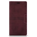 Pikkukuva 2 / 5: Yhteensopiva Samsung Galaxy Note20 Ultra Dream Magneettinen Imu Business Vaakasuora Käännettävä PU-nahkakotelo Pidikkeellä & Korttipaikalla & Lompakolla - Täydellinen Wine Red