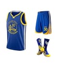 NBA Golden State Warriors Stephen Curry #30 Tröja, Shorts, Strumpor - Perfekt L        158-165cm