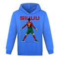 Miniatyrbillede 1 af 2: Julegaver Cristiano Ronaldo Hoodie VM Nr. 7 Fodboldstjerne Hoodie Piger Drenge Hættetrøje Trøje Topper Børn Teenagere-Perfekt Blue 7-8years