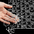 Miniatyrbillede 1 af 4: Transparent Puslespil Drenge Piger Sjovt Transparent Blankt Akryl Puslespil legetøj Transparent Let Puslespil Hjernetræningspuslespil - Perfekt 121 pieces