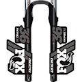 Miniatyrbild 1 av 4: Otwoo 2018-2020 Float 36 Mountain Bike Fork Stickers Mtb Speed Down Mountain 36 Latest Front Fork Decals-Perfet white grey