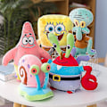 Miniatyrbilde 1 av 5: SpongeBob Dolls Patrick Star Plysjleker Barnedukker Bursdagsgaver til gutter og jenter Squidwar- Perfet Squidward 30-38 cm doll