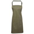 Miniatyrbilde 1 av 3: Premier Kvinners Fargerik Bib Forkle med Lommer/Overalls - Perfekt Olive