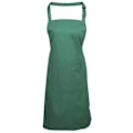 Miniatyrbilde 1 av 3: Premier Kvinners Fargerik Bib Forkle med Lommer/Overalls - Perfekt Emerald