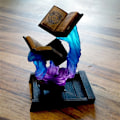 Pikkukuva 6 / 6: Tomes Of Magics Dice Tower Magics Noppatarjottimen koriste - täydellinen multicolor