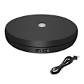 Miniatyrbild 1 av 5: Smart laddningsbar justerbar hastighet elektrisk skivspelare 360 grader 110/220v-Perfet Black National standard 220V