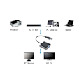 Miniatyrbild 3 av 4: USB 3.0 till VGA-adapter - - Perfet black