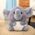 Pikkukuva 1 / 6: 18/40cm Sarjakuva-anime Perhe Lehmä & Pingviini & Elefantti & Possu & Kani Pehmolelut baby Pehmeä nukke Vauvan rauhoittelulelut Joulunorsu- Perfet elephant 28cm