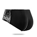 Miniatyrbilde 1 av 5: Polstrede push up-truser for kvinner, hofteløft, kroppsforming, falsk rumpe - Perfekt Low-waist 188black-A XL