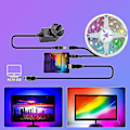 Miniatyrbillede 5 af 6: Ambilight USB Led Strip Tape Computer PC Dream Screen Backlight (Størrelse: 5m) - Perfet
