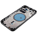 Miniatyrbilde 4 av 5: Kompatibel med iPhone 12 6.1 tommer Bak Batterideksel + Midtre Plate Ramme + Sideknapper Erstatning - Perfekt Style F