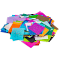 Miniatyrbilde 1 av 5: Blødende Silkepapir Firkantet 1,5-tommers, 20 Assorterte Farger for Kunst & Håndverk, DIY-Prosjekter, Scrapbooking, Gratulasjonskort, 480 Firkantet-Perfekt 480 Pcs 1.5 Inch