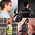 Miniatyrbillede 5 af 5: 12-pak genopladelige walkie-talkier til teamkommunikation lang rækkevidde - Perfekt
