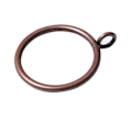 Miniatyrbilde 1 av 5: 38mm Gardinringer Metall Øyelett Draperiringer for Kjøkken Soverom-Perfekt Red Bronze 40pcs