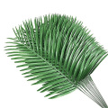 Miniatyrbilde 1 av 6: 20 stk kunstige palmeblader Faux falske palmeblader plante kunstige tropiske planter (grønn) - Perfet
