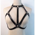 Miniatyrbillede 5 af 5: Dame BH Strap Bodysuit Læder Suspender Bælte - Perfet