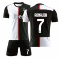 Miniatyrbillede 1 af 2: Juventus Home Kit No.7 Ronaldo Jersey Kit For Kids Youth Herre zV CNMR - Perfet 24