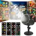 Projektor Jul, LED-projektor Jul utendørs Halloween-Perfekt