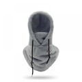 Miniatyrbilde 5 av 7: Sherpa Hood Ski Mask Vinter Balaclava Kaldt vær Vindtett Justerbar Varm Hette Deksel Lue Cap Skjerf-Perfet Khaki