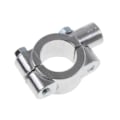 Pikkukuva 1 / 5: Moottoripyörän 10 mm 8 mm ohjaustangon kiinnike, clamp-on takapeilin asennusadapteri - Perfet Silver 10mm