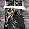 Miniatyrbild 2 av 5: Venom Täcke Set, Venom Sängkläder Set med Täcke och Kuddfodral med Blixtlås, för Vuxna och Barn Dubbel 135*200 CM-Perfekt Single135x200cm