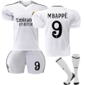 Miniatyrbillede 1 af 2: Real Madrid Børnehjemstrøje 2024-2025 Nr. 9 Mbappe- Perfet 24