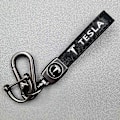 Miniatyrbilde 1 av 5: Bil Sykkel Nøkkelring Metallfinish | Kraftig Nøkkelkjede | Nøkkelring og Krokfester - Perfekt Gun Color Hardware Tesla