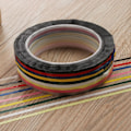 Miniatyrbillede 3 af 10: 1 stk Desktop Positioneringstape Markeringstape SORT 8MM sort-Perfet black 8mm